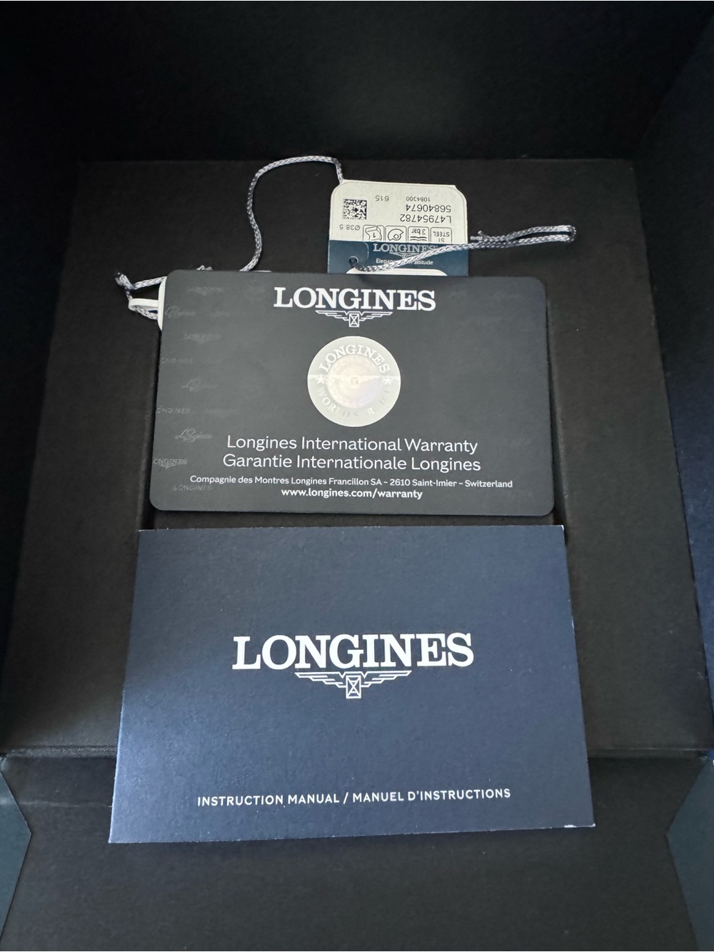 Longines Flagship Men's Watch - Cream Dial, Brown Leather Strap - Picture 16 of 16